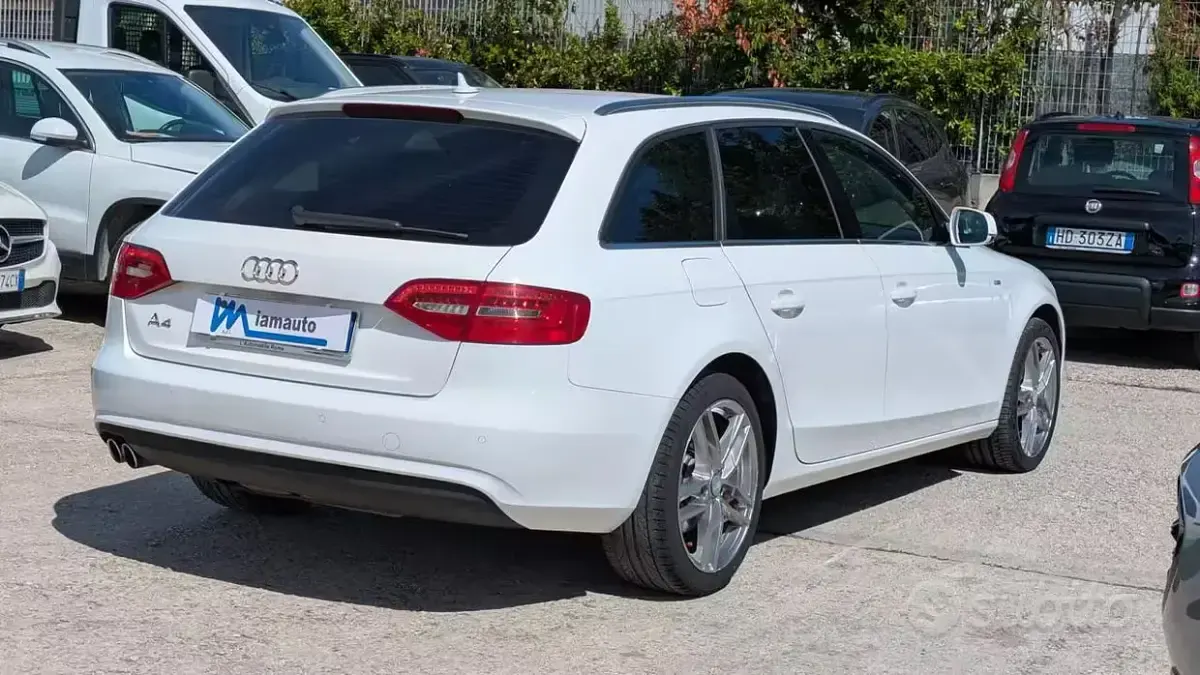 Usata Audi A4 S-Line 177 CV (130 kW) 2014 Bianco Station wagon