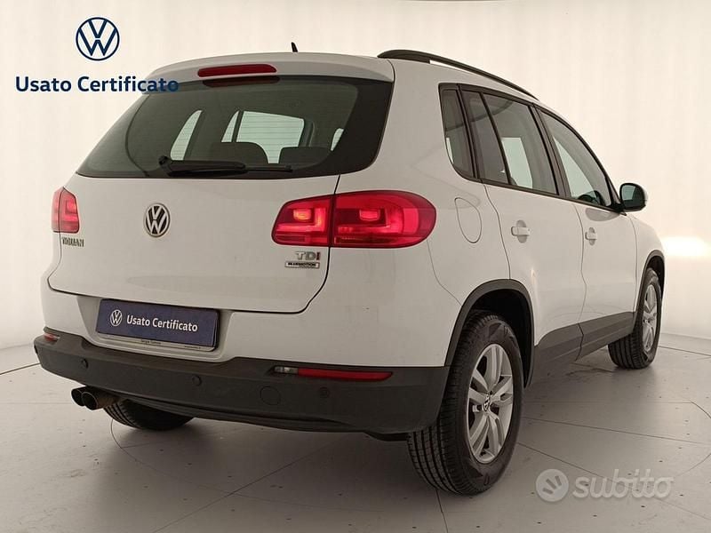 Usata VW Tiguan Sportline 110 CV (80 kW) 2016 Bianco SUV