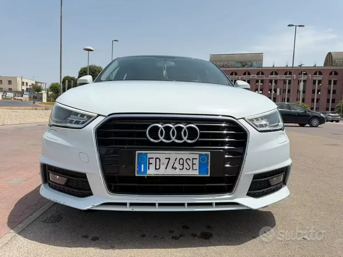 Usata Audi A1 Sportback S-Line 95 CV (69 kW) 2016 Bianco Utilitaria