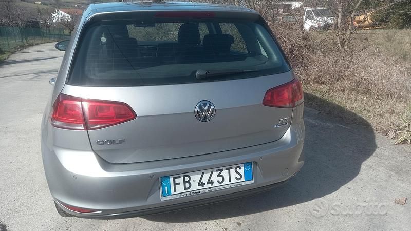 Usata VW Golf VII Trendline 90 CV (66 kW) 2016 Grigio Berlina