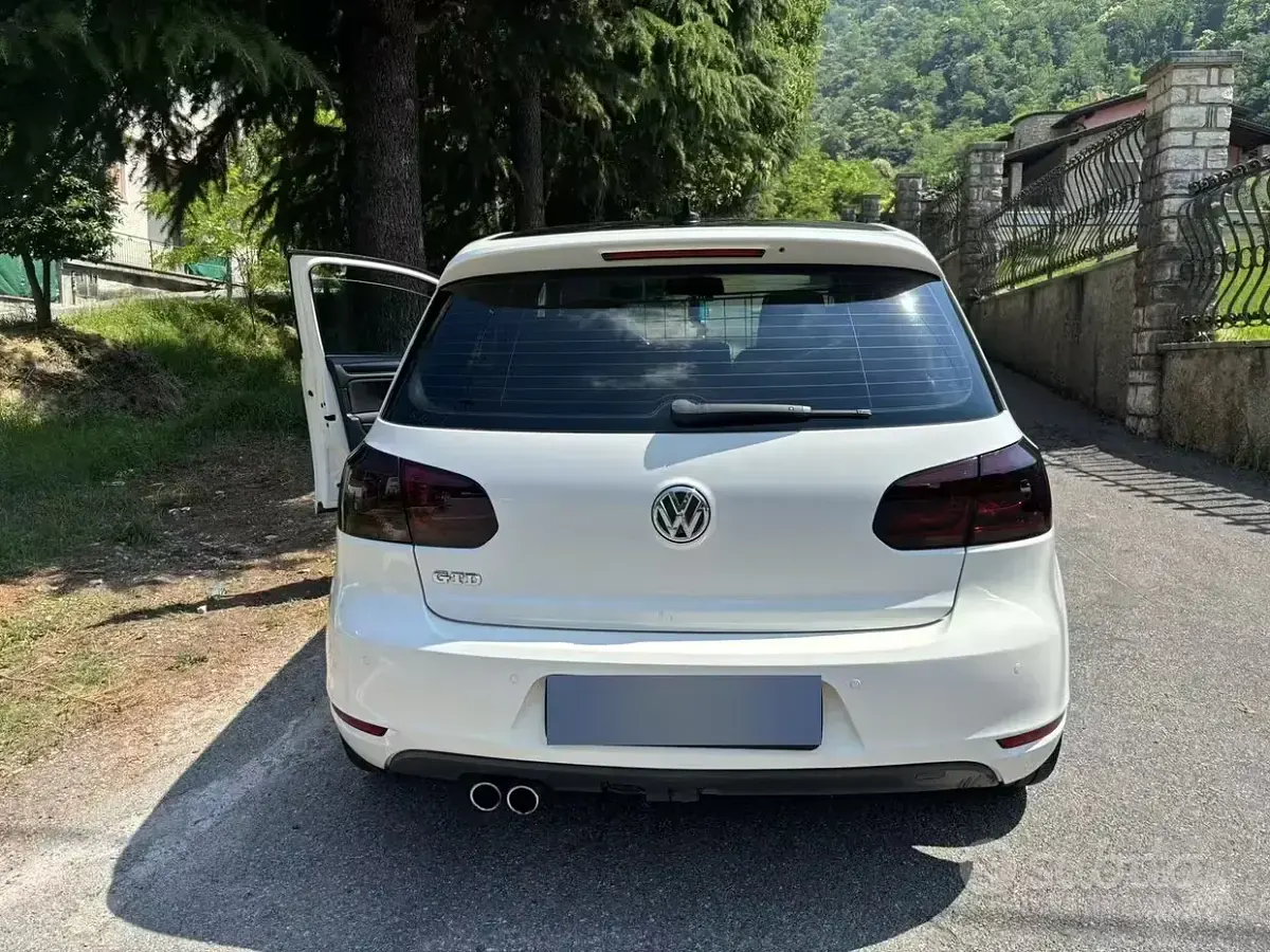 Usata VW Golf VII GTD 170 CV (125 kW) 2012 Bianco Berlina