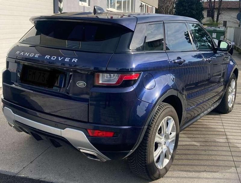 Usata Land Rover Range Rover evoque SE Dynamic 150 CV (110 kW) 2018 Blu/azzurro SUV