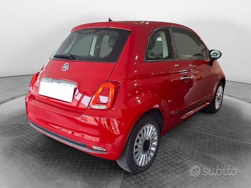 Usata Fiat 500 Pop 69 CV (50 kW) 2016 Rosso Berlina
