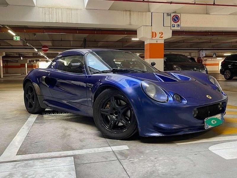 Usata Lotus Elise 121 CV (88 kW) 1997 Blu/azzurro Cabrio