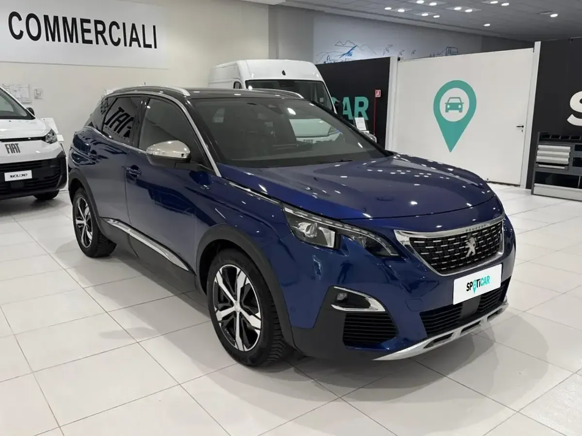 Usata Peugeot 3008 GT 177 CV (130 kW) 2018 Blu SUV