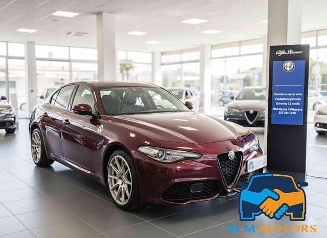 Usata Alfa Romeo Giulia Veloce 211 CV (155 kW) 2017 Rosso Berlina