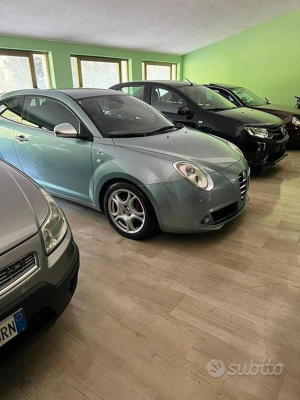 Usata Alfa Romeo MiTo Quadrifoglio 155 CV (114 kW) 2008 Blu Utilitaria