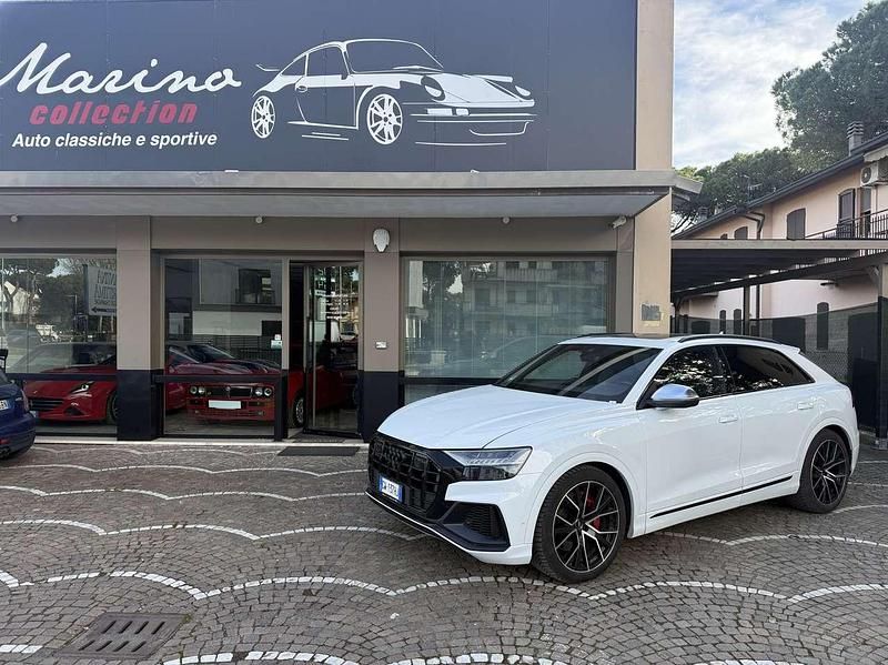 Usata Audi Q8 435 CV (319 kW) 2020 Bianco SUV