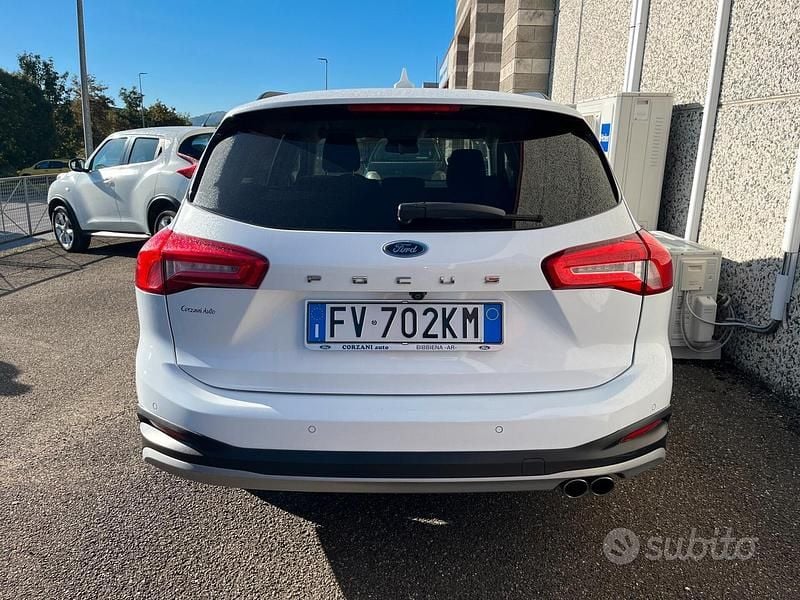 Usata Ford Focus Active 120 CV (88 kW) 2019 Bianco Station wagon