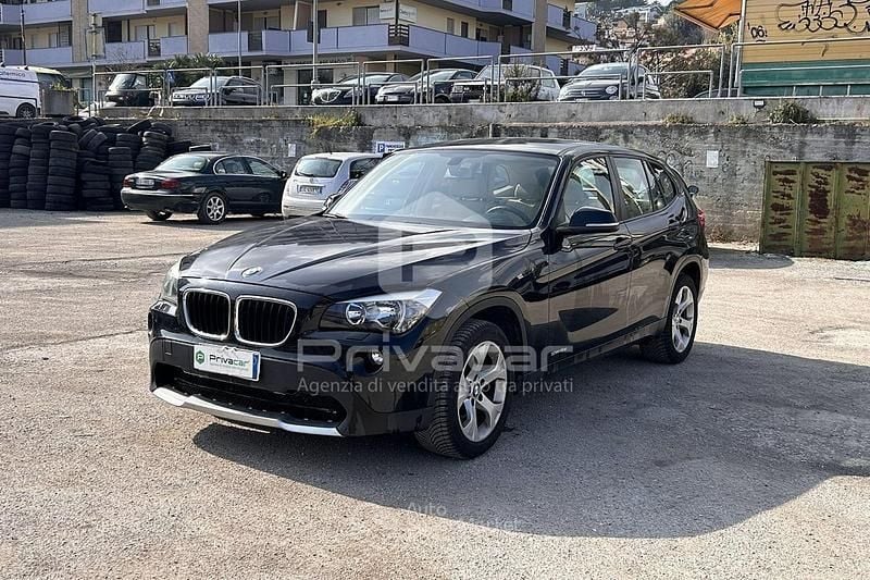 Usata BMW X1 Efficient Dynamics 116 CV (85 kW) 2014 Nero SUV