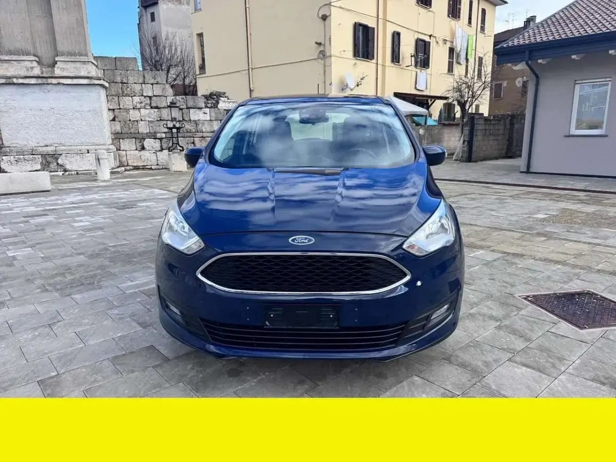 Usata Ford Grand C-Max 125 CV (91 kW) 2018 Blu/azzurro Monovolume