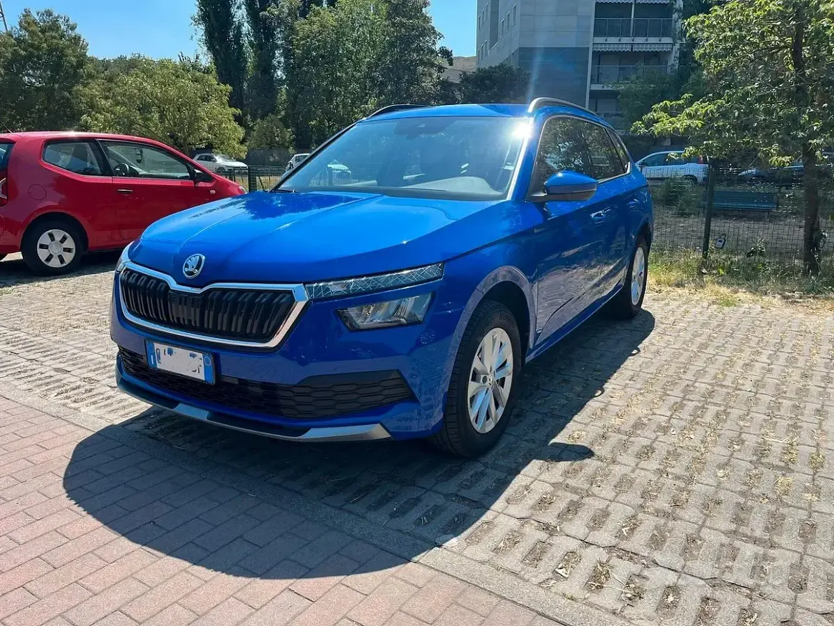 Usata Skoda Kamiq Ambition 110 CV (80 kW) 2023 Blu SUV