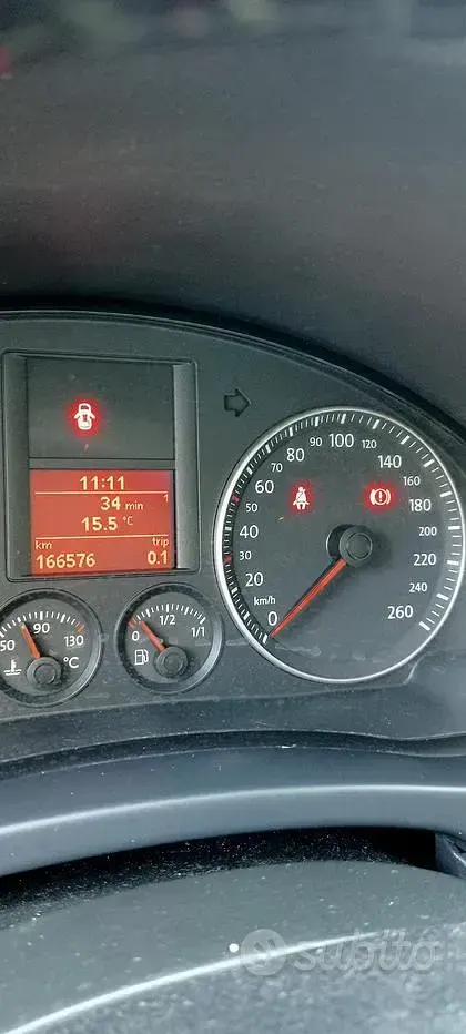 Usata VW Golf Plus Cross 115 CV (84 kW) 2005 Blu Monovolume