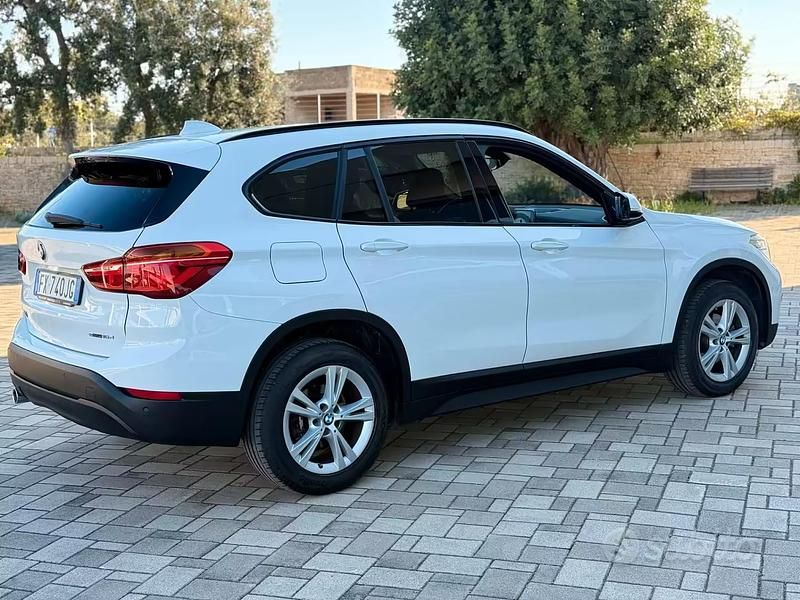 Usata BMW X1 Advantage 116 CV (85 kW) 2019 Bianco SUV