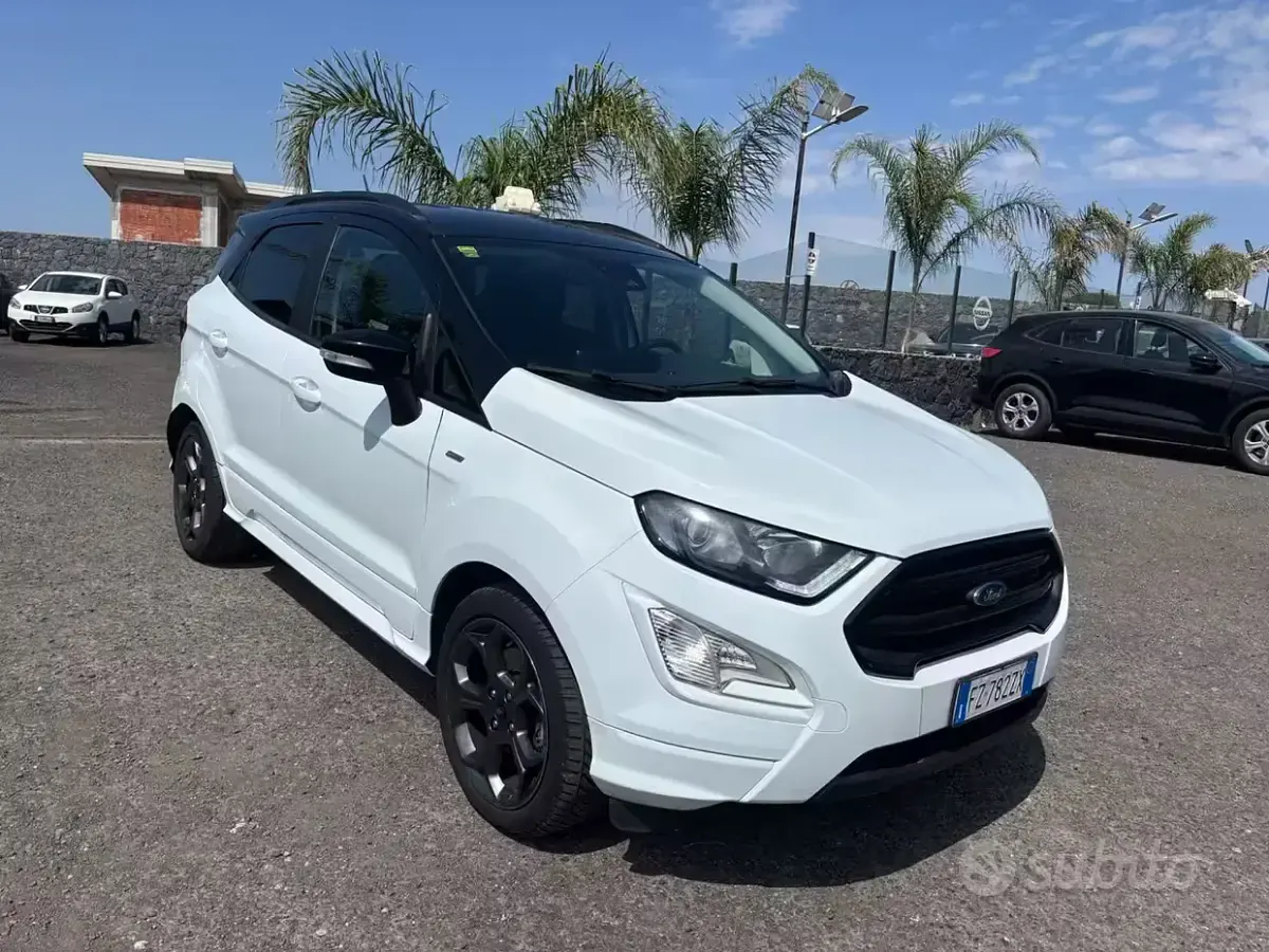 Usata Ford Ecosport ST-Line 95 CV (69 kW) 2020 Bianco SUV