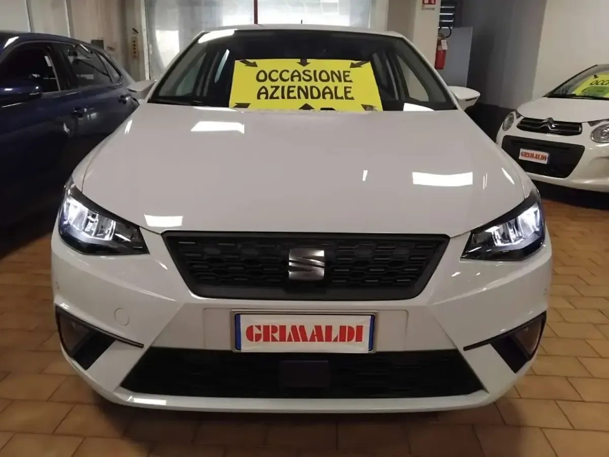 Usata Seat Ibiza Style 95 CV (69 kW) 2024 Bianco nevada / metallizzato Utilitaria