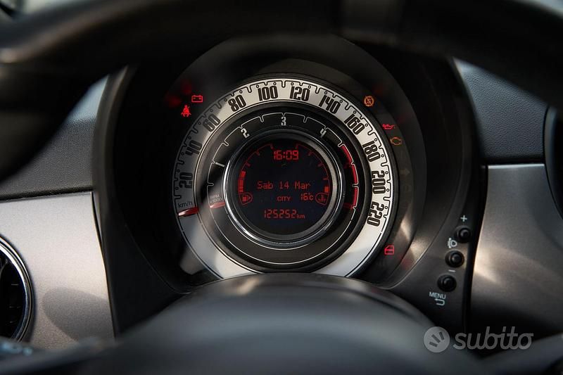 Usata Fiat 500S 95 CV (69 kW) 2016 Grigio Utilitaria