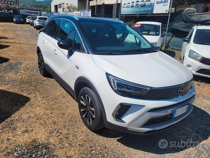 Usata Opel Crossland X Elegance 110 CV (80 kW) 2021 Bianco SUV