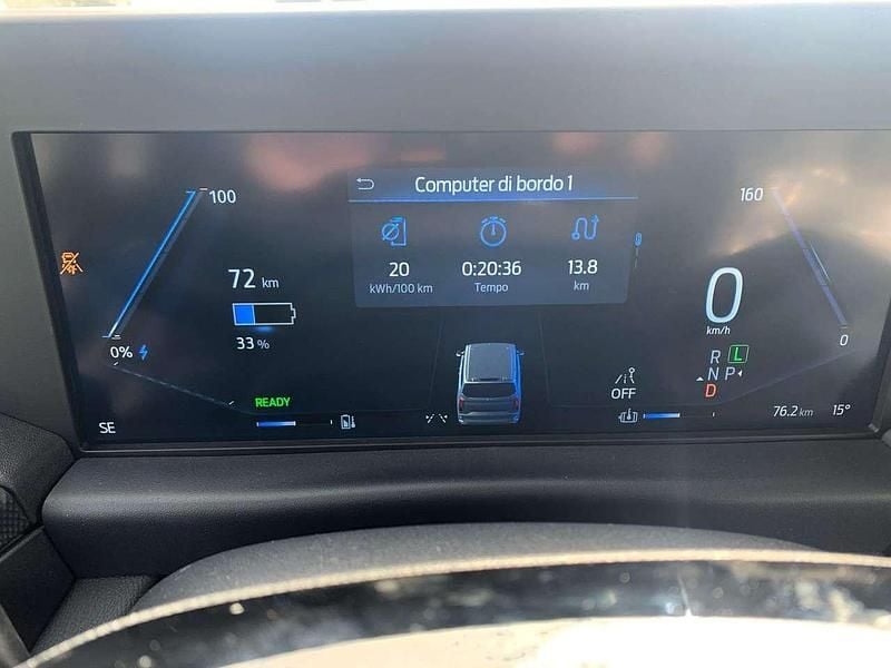 Nuova Ford E-Transit 160 kW (218 CV) 2025 Bianco Furgone