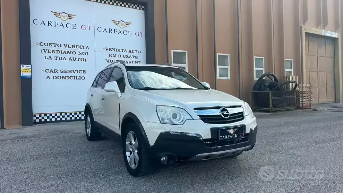 Usata Opel Antara 150 CV (110 kW) 2009 Bianco SUV