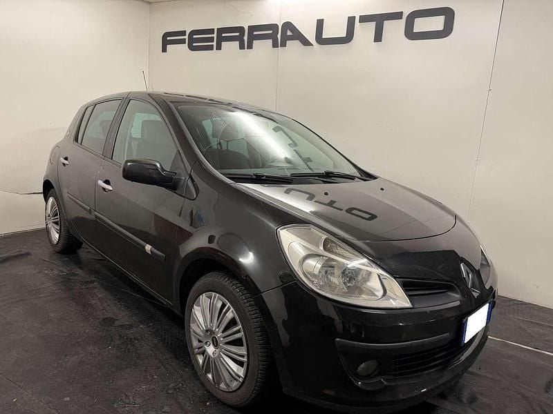 Usata Renault Clio III 86 CV (63 kW) 2007 Nero Berlina