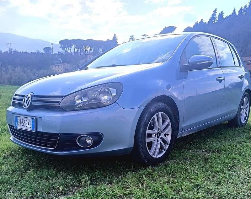 Usata VW Golf VI Highline 110 CV (80 kW) 2009 Blu/azzurro Utilitaria