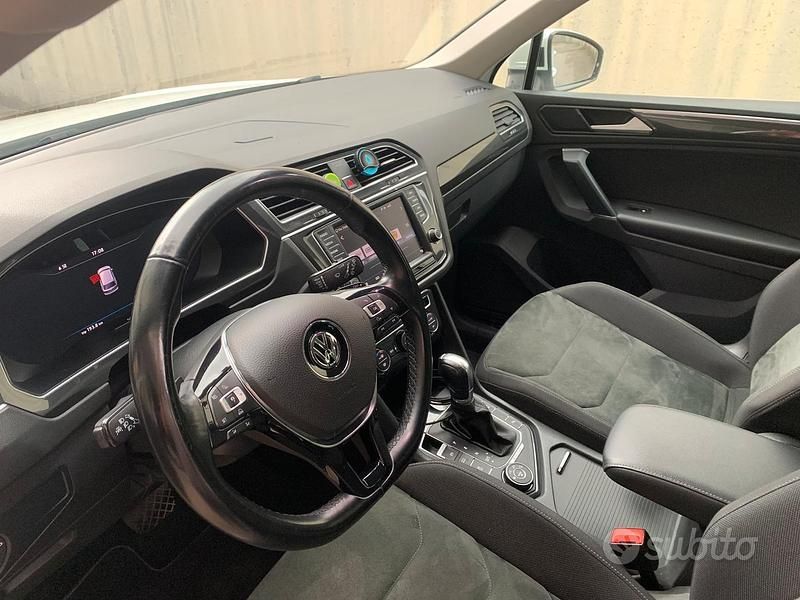 Usata VW Tiguan 150 CV (110 kW) 2017 Bianco SUV