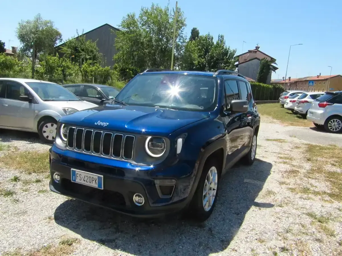 Usata Jeep Renegade Limited 120 CV (88 kW) 2018 Blu SUV