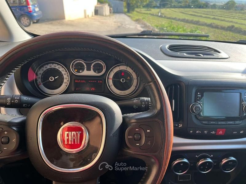 Usata Fiat 500L Trekking 95 CV (69 kW) 2017 Argento Monovolume