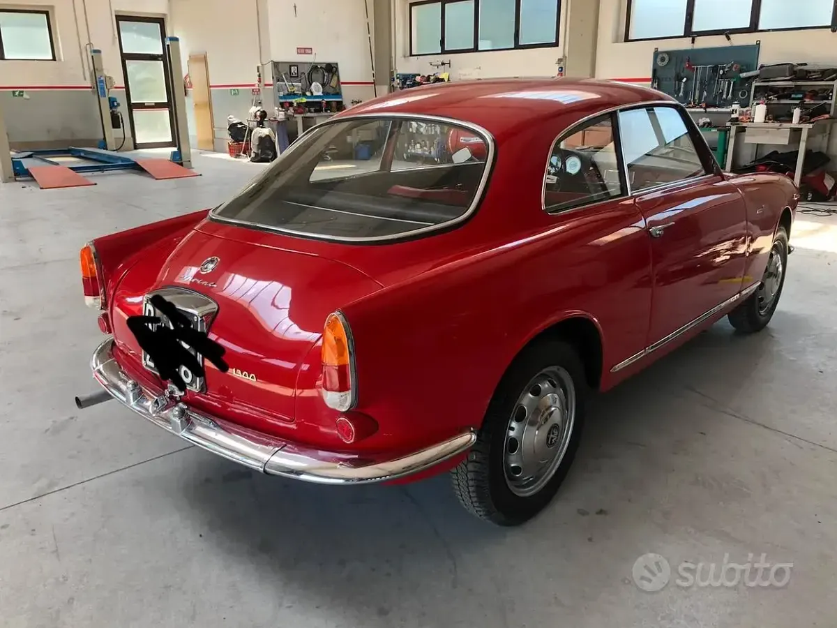 Usata Alfa Romeo Giulietta Sprint 1960 Rosso Coupé