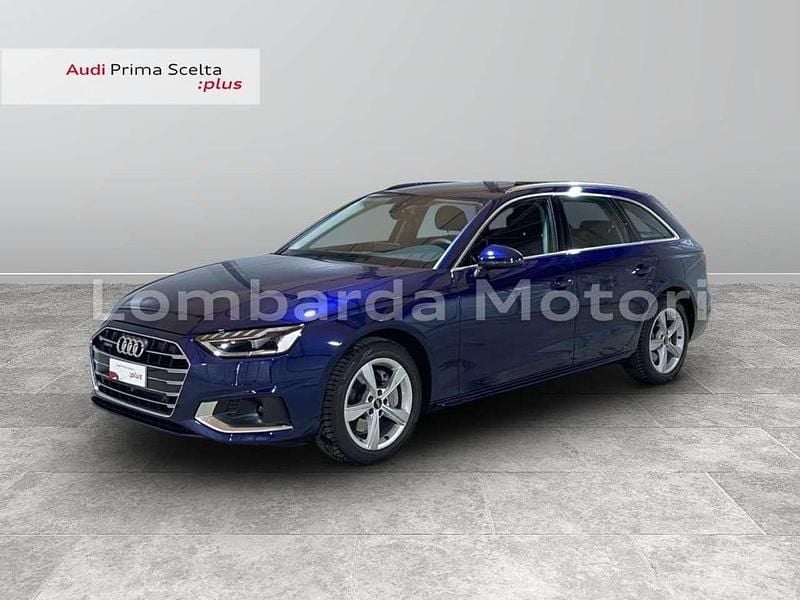 Blu navarra metallizzato Usata 2023 Audi A4 Advanced Station wagon | 34.900 € (Ottimo prezzo) - Immagine 1/4
