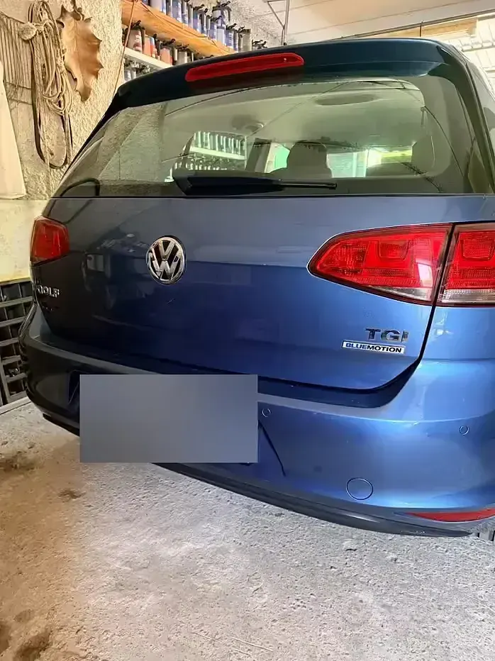 Usata VW Golf VII GTI 110 CV (80 kW) 2016 Blu Berlina
