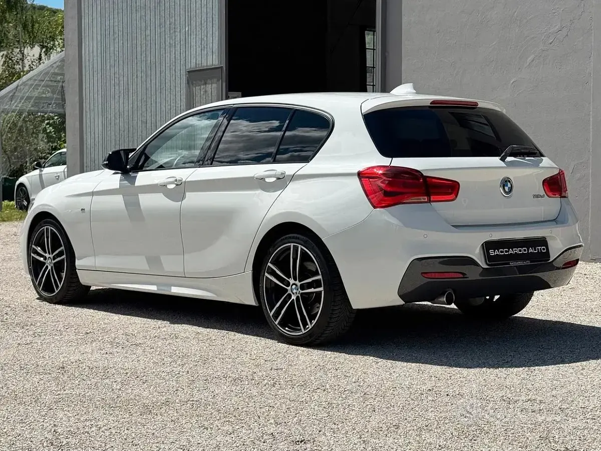 Usata BMW 118 M Sport 150 CV (110 kW) 2019 Bianco Utilitaria