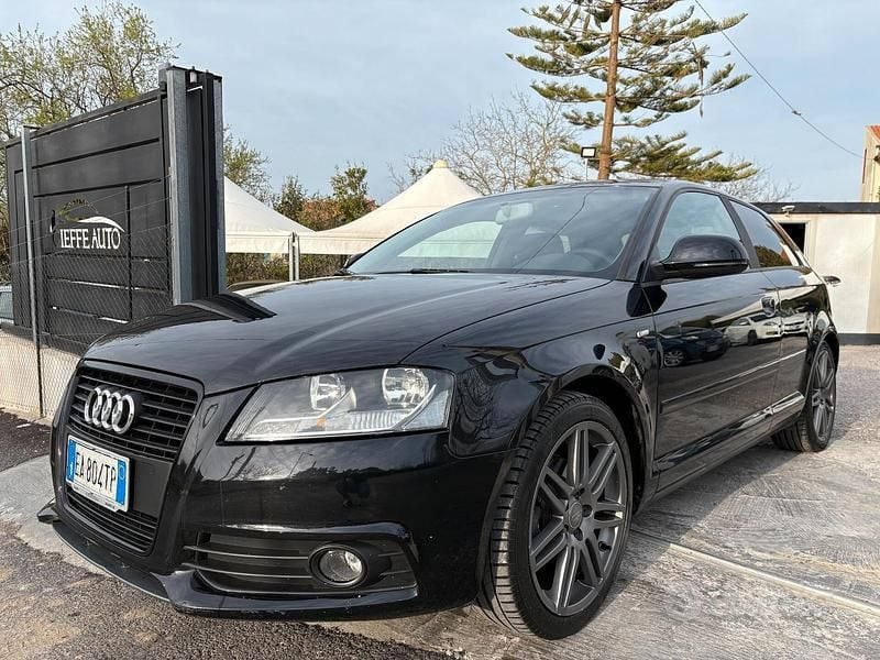 Usata Audi A3 S-Line 105 CV (77 kW) 2010 Nero Utilitaria