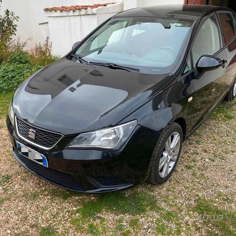 Usata Seat Ibiza Style 75 CV (55 kW) 2014 Nero Berlina