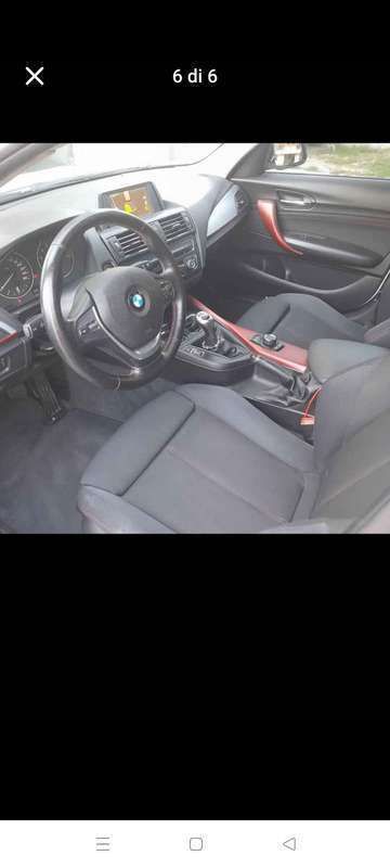 Bianco Usata 2012 BMW 116 Sport Line Due volumi | 11.000 € (Cara) - Immagine 1/4