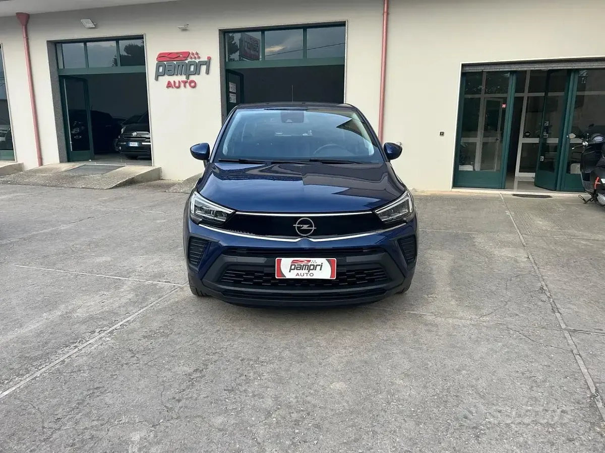 Usata Opel Crossland Edition 110 CV (80 kW) 2021 Blu SUV