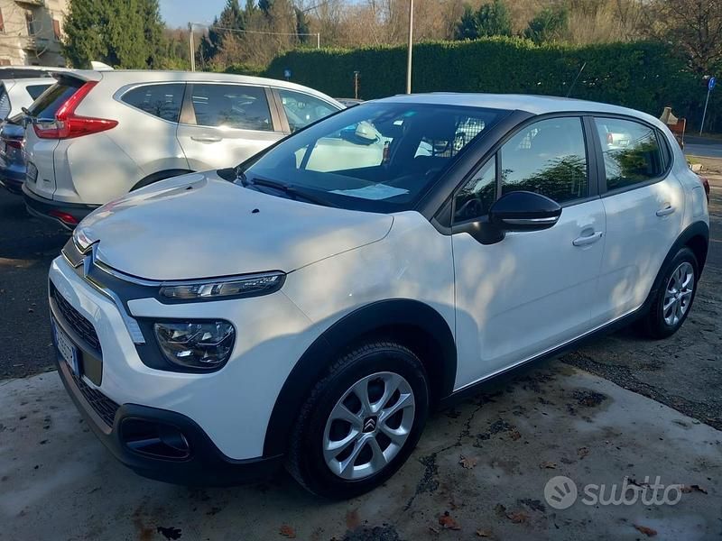 Bianco Usata 2023 Citroën C3 Feel Furgone | 10.700 € (Buon prezzo) - Immagine 1/4