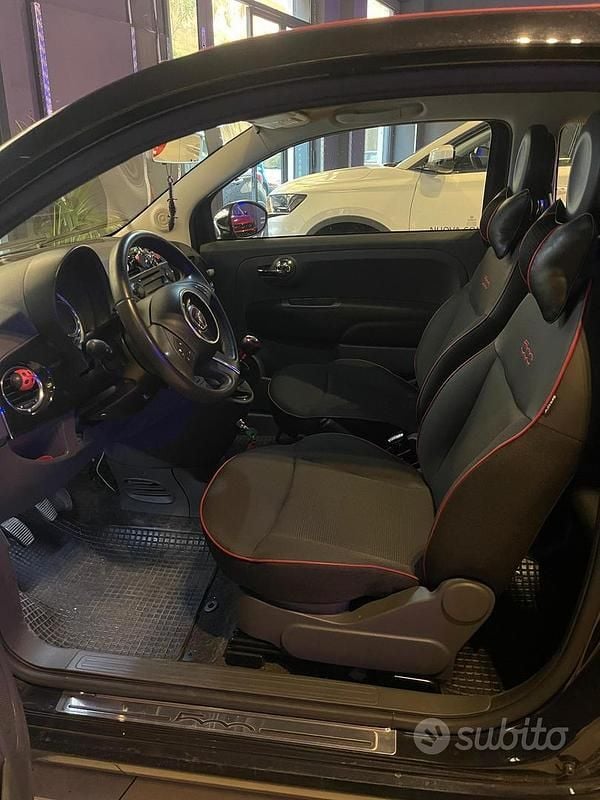 Usata Fiat 500 95 CV (69 kW) 2016 Nero Cabrio