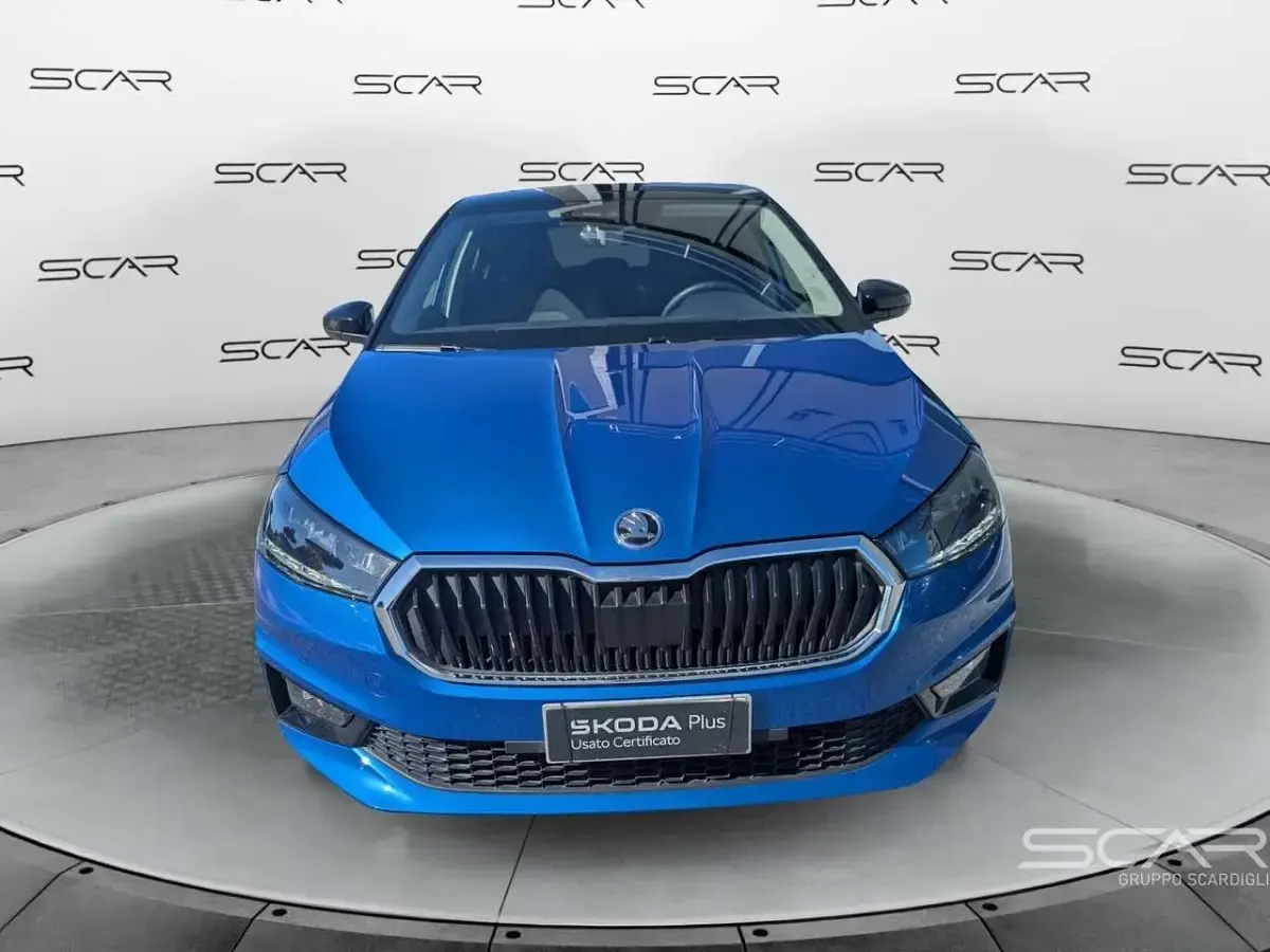 Usata Skoda Fabia 95 CV (69 kW) 2025 Blu Utilitaria