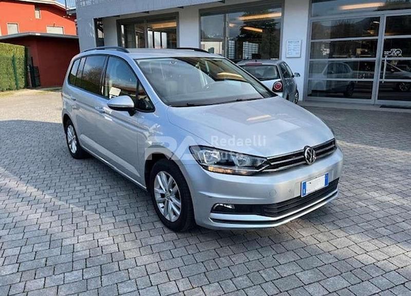 Usata VW Touran Comfortline 116 CV (85 kW) 2018 Argento Monovolume