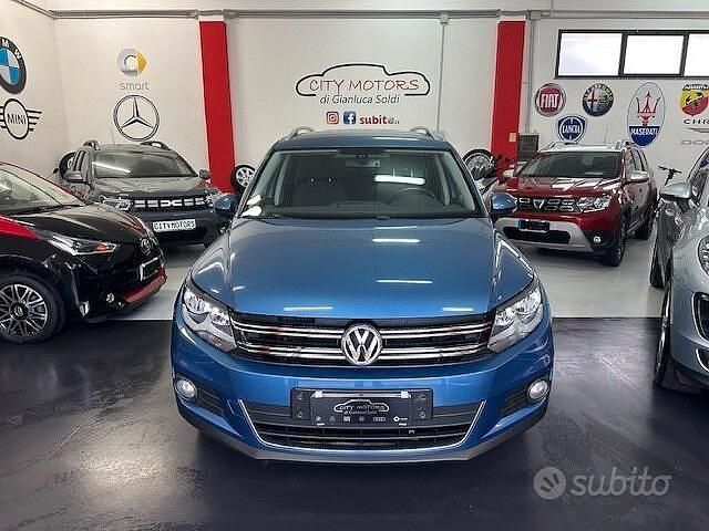 Usata VW Tiguan Sportline 140 CV (102 kW) 2013 Blu SUV