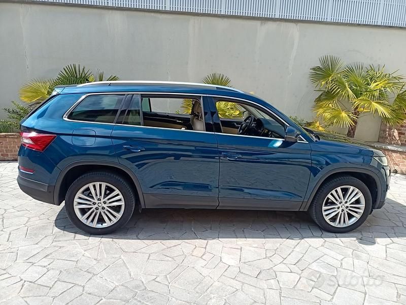 Usata Skoda Kodiaq Style 150 CV (110 kW) 2017 Blu SUV