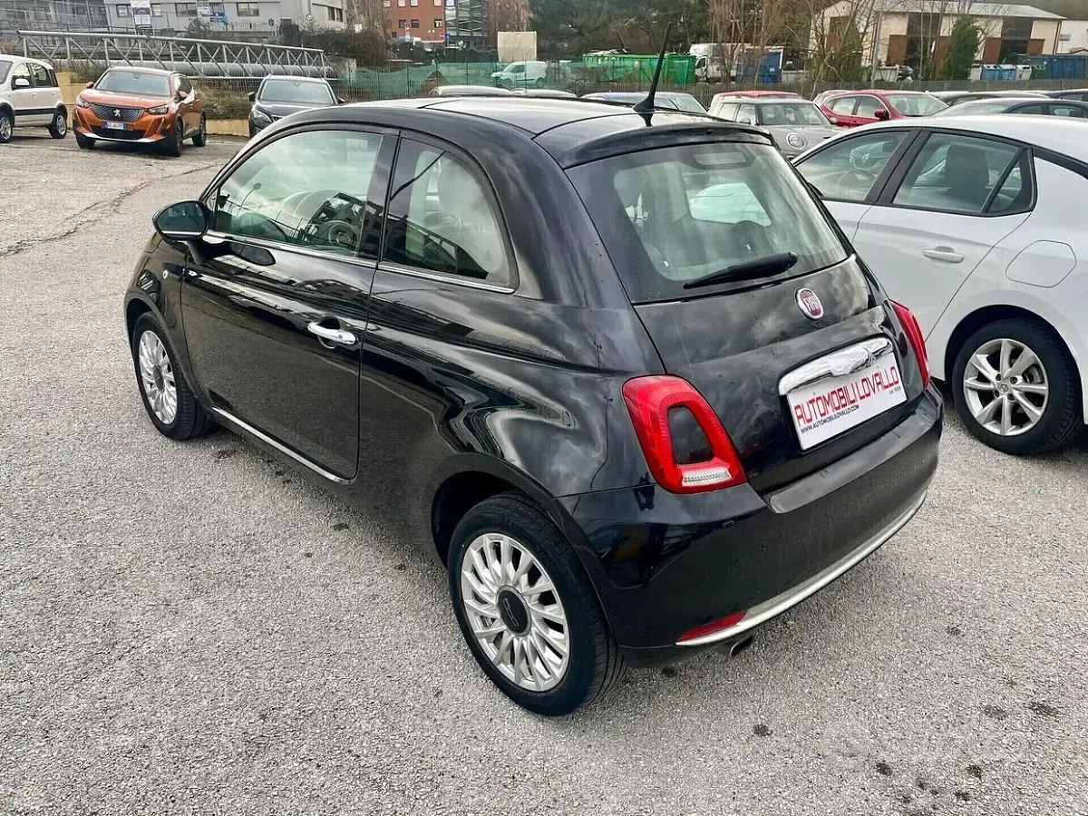 Usata Fiat 500 Lounge 69 CV (50 kW) 2017 Nero Berlina