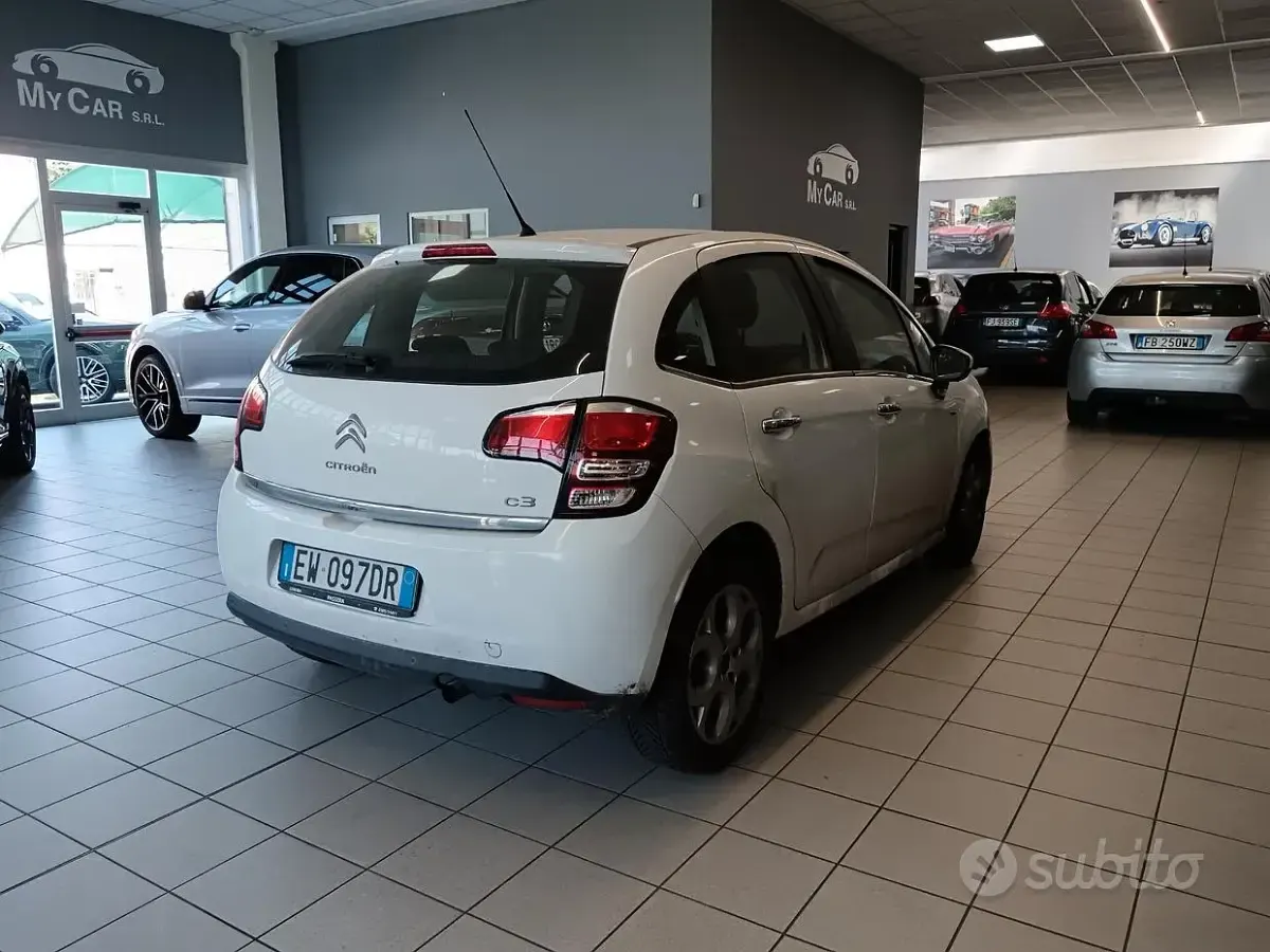 Usata Citroën C3 82 CV (60 kW) 2014 Bianco Berlina