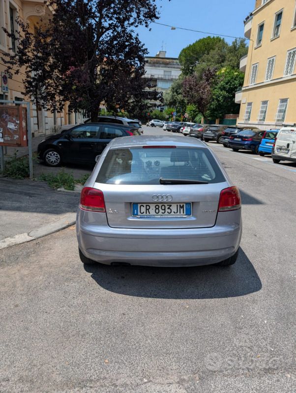 Usata Audi A3 105 CV (77 kW) 2004 Grigio Berlina
