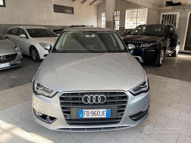 Usata Audi A3 Ambition 110 CV (80 kW) 2016 Grigio Berlina