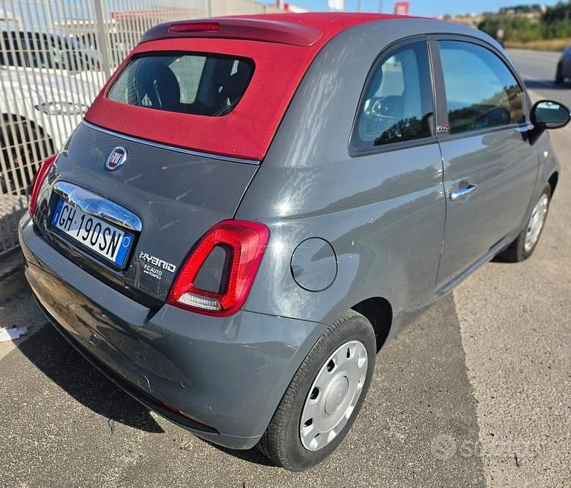 Usata Fiat 500 Dolcevita 70 CV (51 kW) 2022 Grigio Cabrio