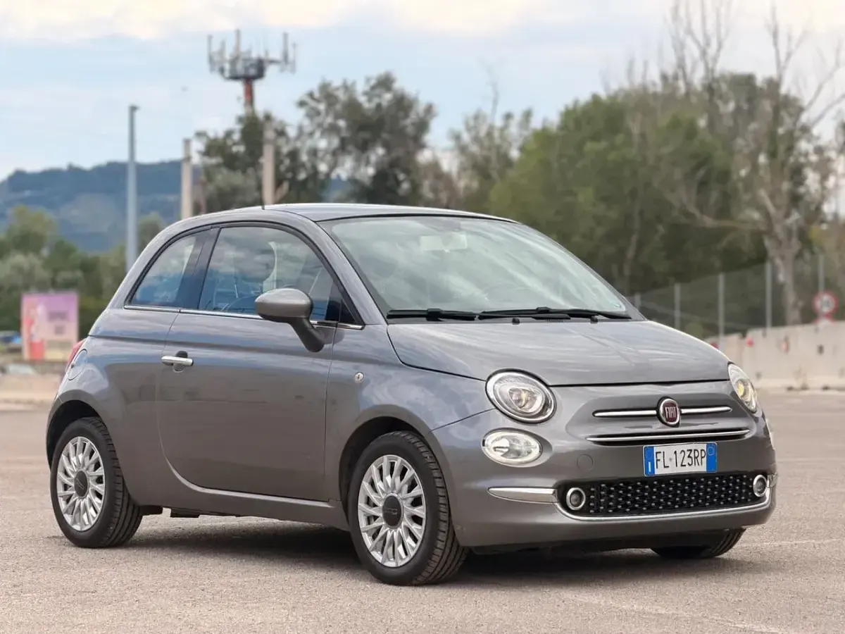 Usata Fiat 500 Lounge 95 CV (69 kW) 2018 Grigio Berlina