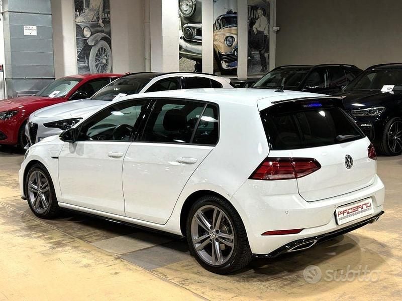 Usata VW Golf VII Sportline 150 CV (110 kW) 2018 Pure white Berlina
